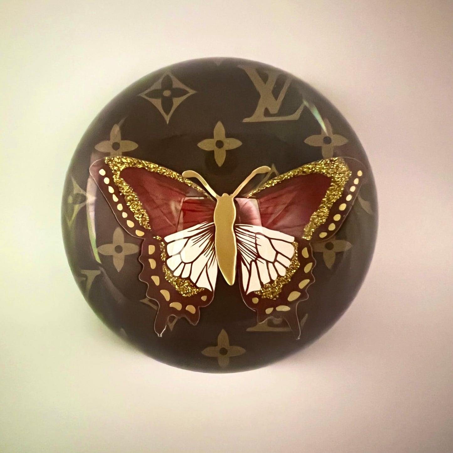 Butterfly Paper Weight Spheres